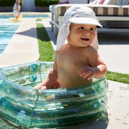 Swim Essentials Baby Pool - Blue/green - Dino - Ø 60 Cm