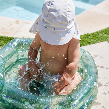 Swim Essentials Baby Pool - Blue/green - Dino - Ø 60 Cm