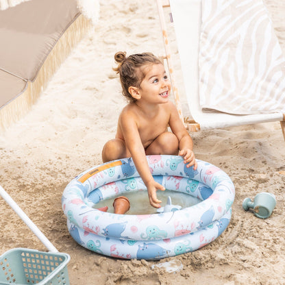 Swim Essentials Baby Pool - Blue - Marine Magic - Ø 60 Cm
