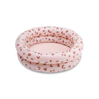 Swim Essentials Baby Pool - Old Pink - Leopard - Ø 60 Cm