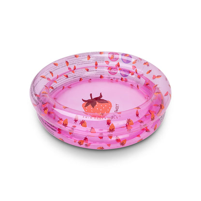 Swim Essentials Baby Pool - Pink - Strawberry Fields - Ø 60 Cm