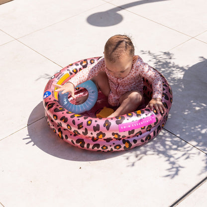 Swim Essentials Babypool - Rose/guld - Safari Chic - Ø 60 Cm