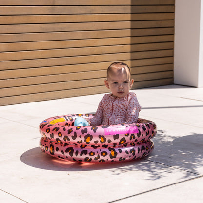 Swim Essentials Babypool - Rose/guld - Safari Chic - Ø 60 Cm