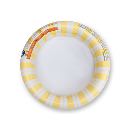 Piscine pour bébé Swim Essentials - Jaune/blanc - Rayé Bliss - Ø 60 Cm