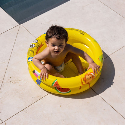 Swim Essentials baba medence - sárga - Golden Safari - Ø 60 cm