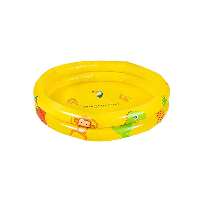 Swim Essentials Baby Pool - Yellow - Golden Safari - Ø 60 Cm
