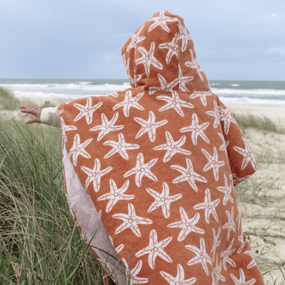 Swim Essentials Beach Poncho - Laranja - Seastar