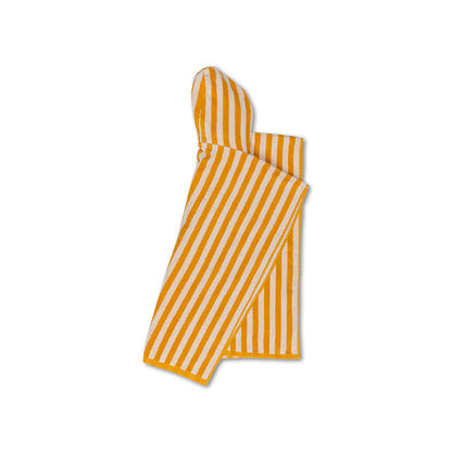 Swim Essentials Strandponcho - Geel/wit - Flow - 65 X 65 Cm