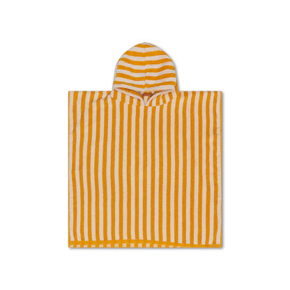 Swim Essentials Beach Poncho - Yellow/white - Flow - 65 X 65 Cm
