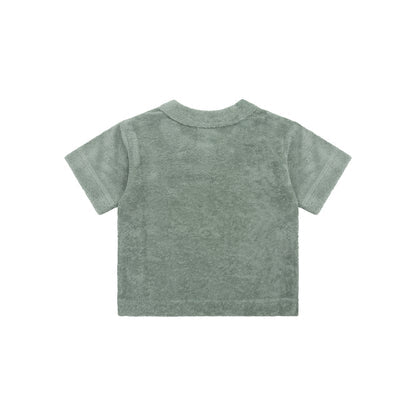 Swim Essentials Beach T-shirt Boys - Terry - zöld