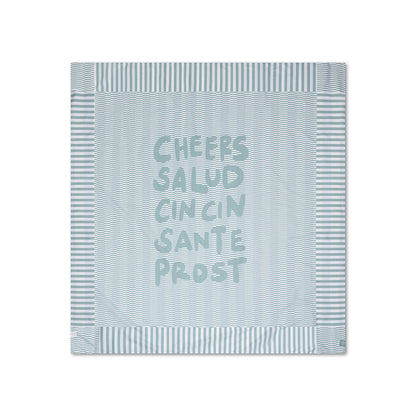 Telo mare Swim Essentials in microfibra - Verde - Cheers - 180 X 180 cm
