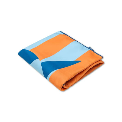 Swim Essentials Beach Towel Microfiber - Multicolor - Tropic Shark - 135 X 65 Cm