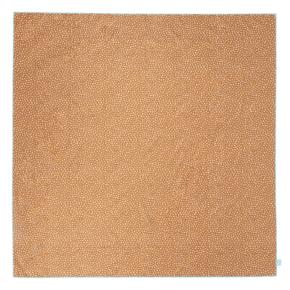 Serviette de Plage Swim Essentials Microfibre - Orange/Blanc - Rayures Vibrantes - 180 X 180 Cm