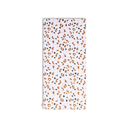 Swim Essentials Strandtuch Baumwolle – Khaki – Leopard – 135 x 65 cm