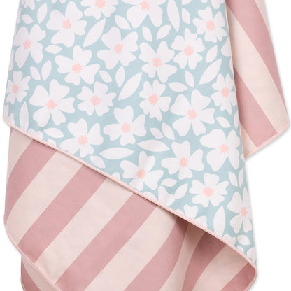 Telo Mare Swim Essentials In Microfibra - Verde - Florish - 180 X 90 Cm