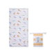 Плажна кърпа Swim Essentials от микрофибър - многоцветна - див живот - 135 X 65 Cm