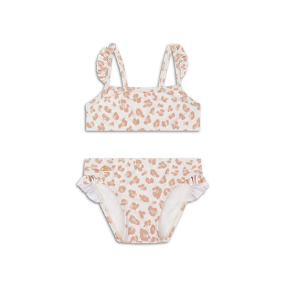 Swim Essentials Bikini - Beige - Leopard