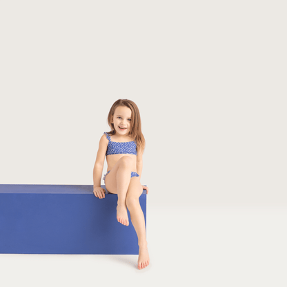 Swim Essentials Bikini - Blue - Leopard