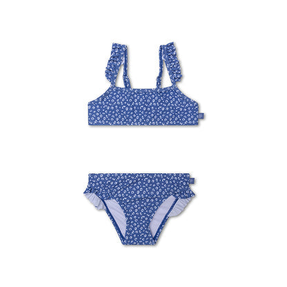 Swim Essentials Bikini - Blå - Leopard