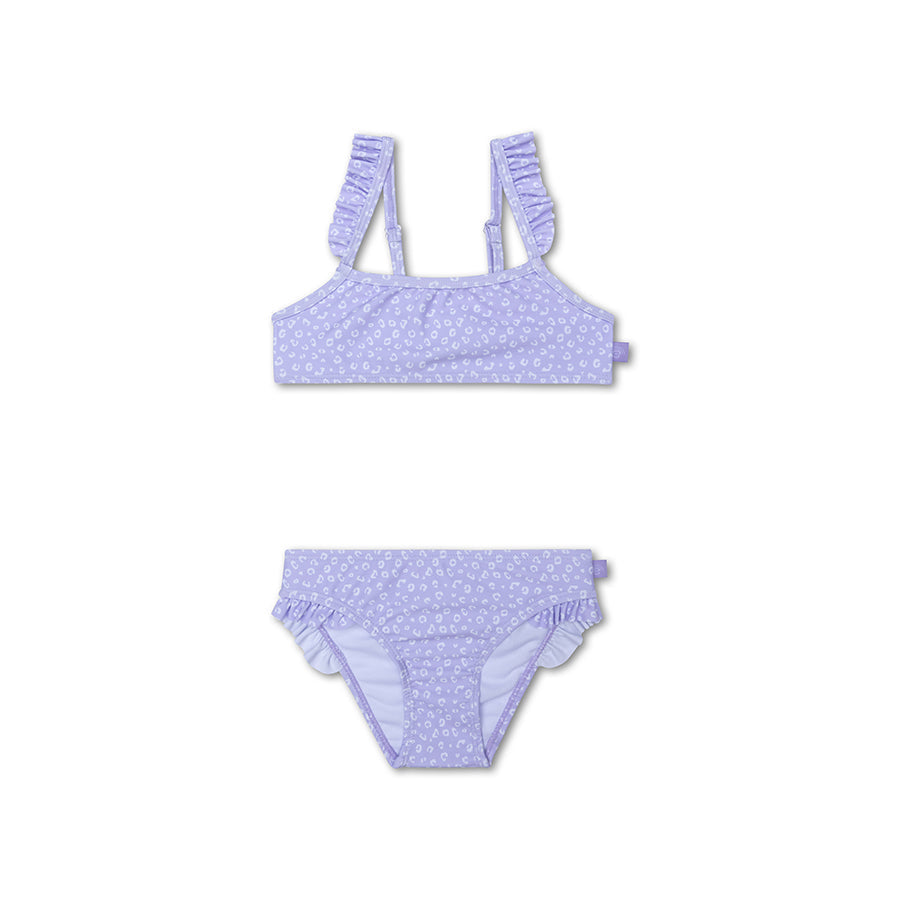 Bikini Swim Essentials - Lila - Leopard