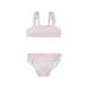 Swim Essentials Bikini - Orange - Sunset Grid