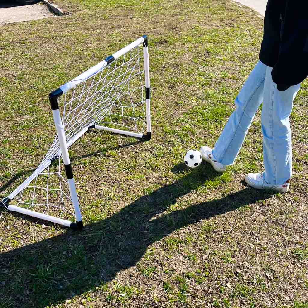 Soccer Goal For Children Training Soccer 2pcs 95 X 48 X 70 Cm