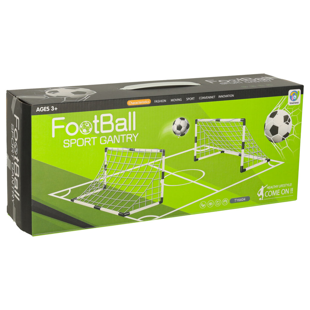 Soccer Goal For Children Training Soccer 2pcs 95 X 48 X 70 Cm