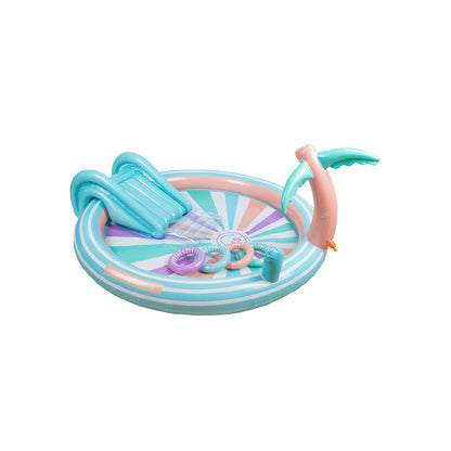 Swim Essentials Spielbecken – Mehrfarbig – Helle Wellen