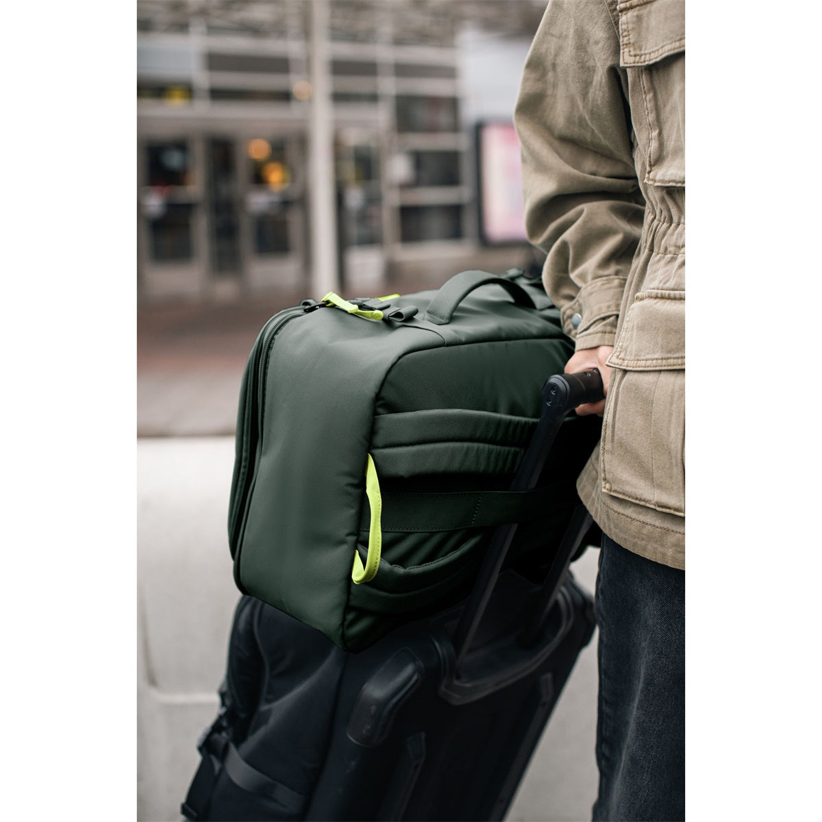 Pacsafe Go Carry-on Backpack 34 L Spruce Green