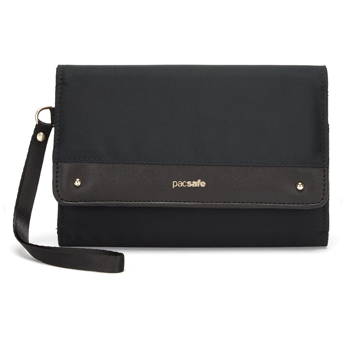 Pacsafe Rfidsafe Clutch Wallet Women Black