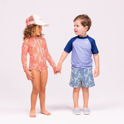 Swim Essentials Simshorts - Blå - Lobster Bay