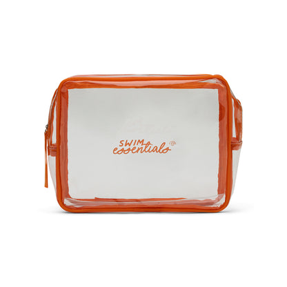 Swim Essentials Cosmetic Bag - Transparent Orange - Large