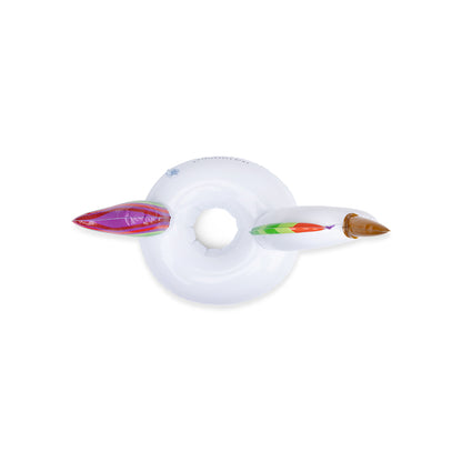 Swim Essentials Pool-Getränkehalter – Weißes Einhorn – Traumlandschaft