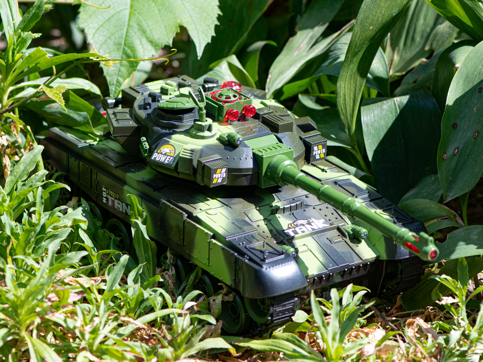 Rc War Tank 9993 2.4 Ghz Forest Camouflage Tank