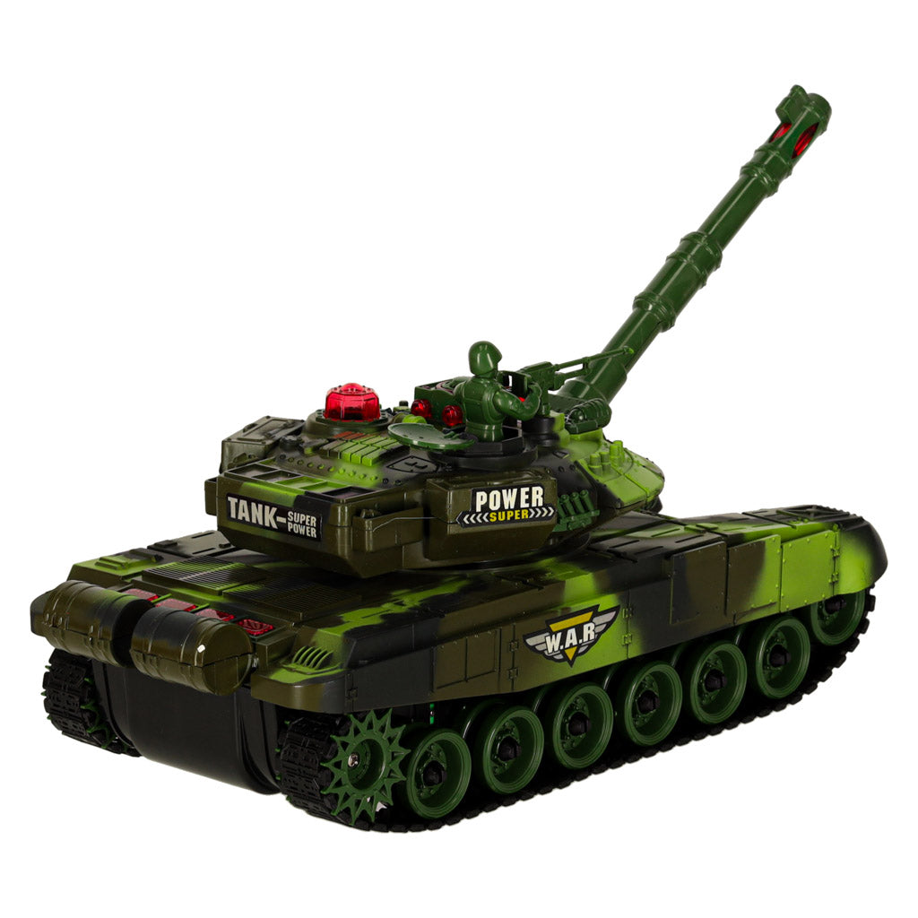Rc War Tank 9993 2.4 Ghz Forest Camouflage Tank