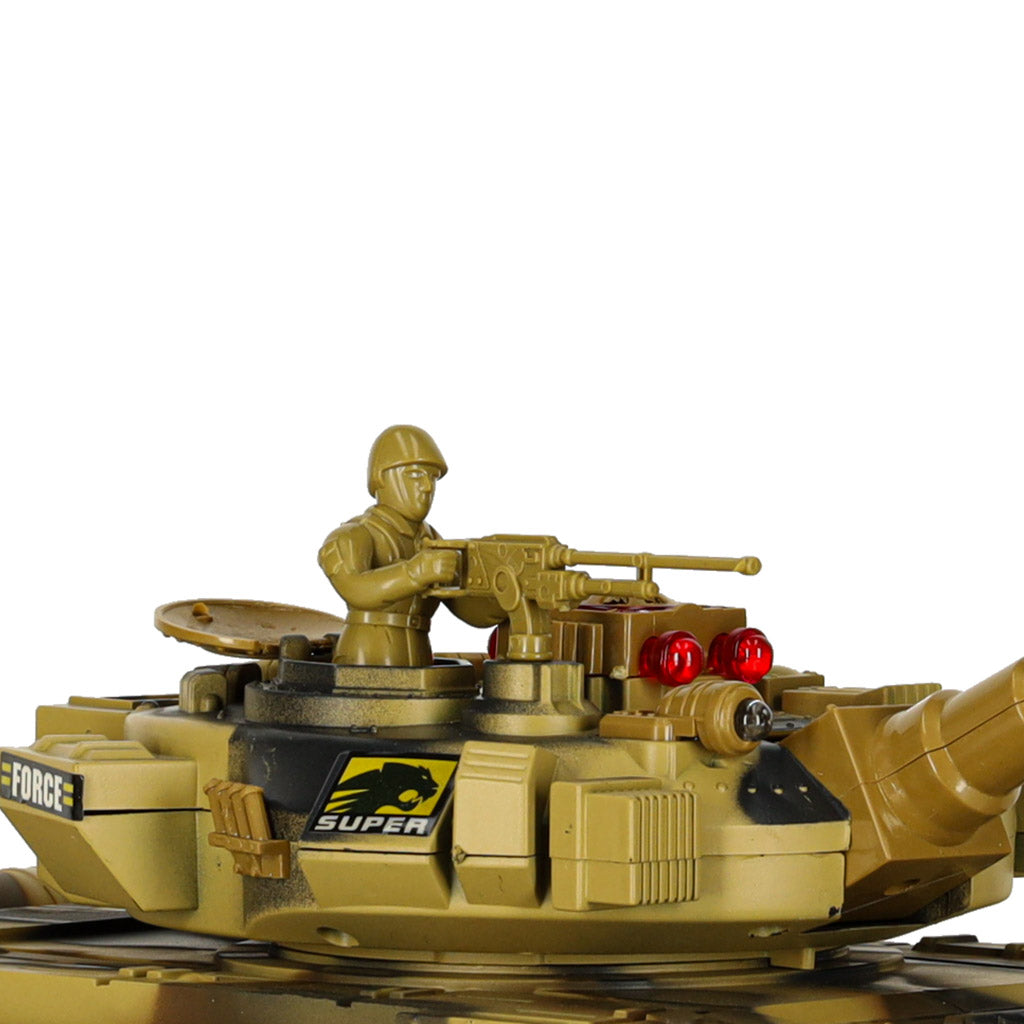 Rc War Tank 9993 2.4 Ghz Desert Tank