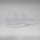 Кристална ръчна пееща купа Clear Dtone - 16,5 см