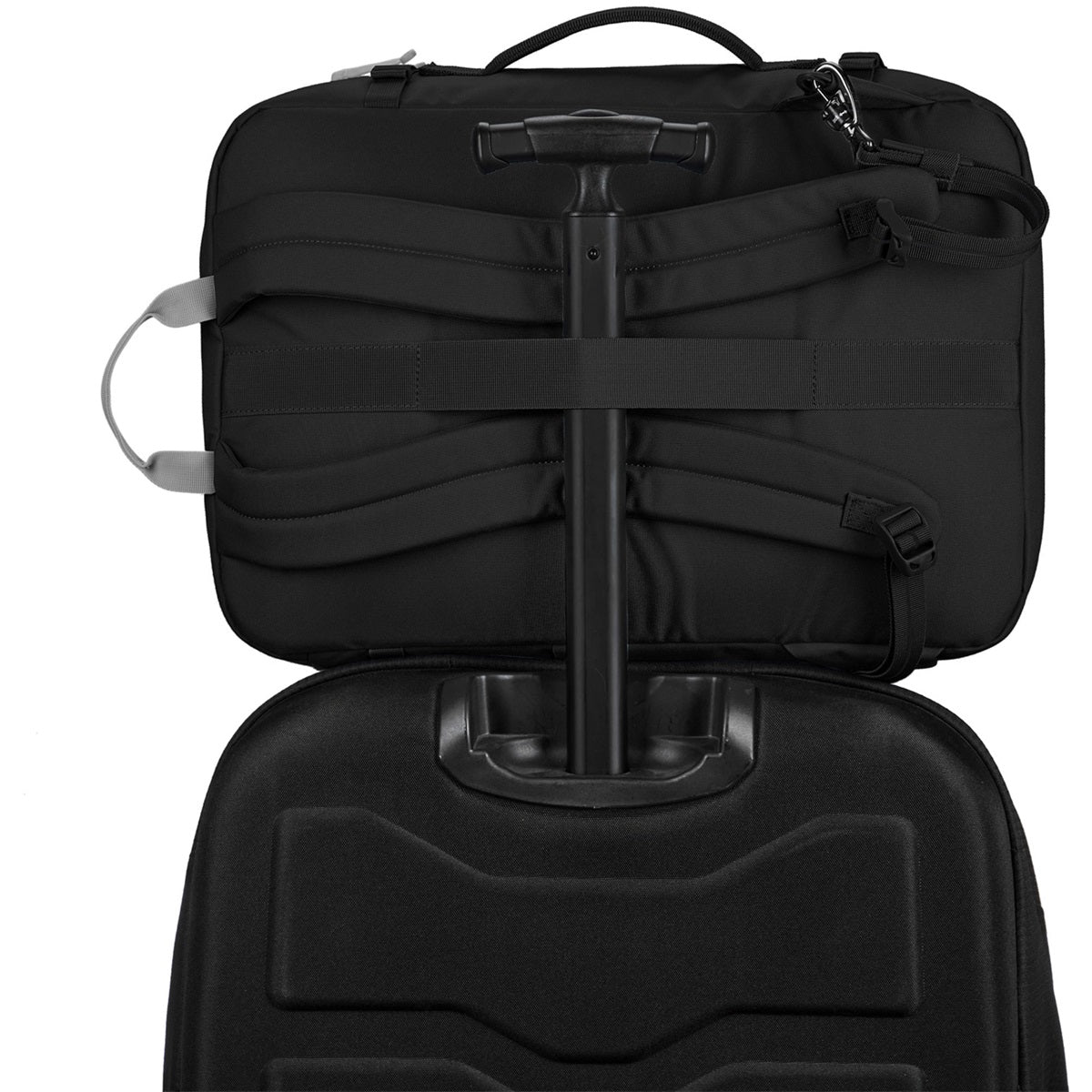 Pacsafe Go handbagage rugzak 34 L, gitzwart