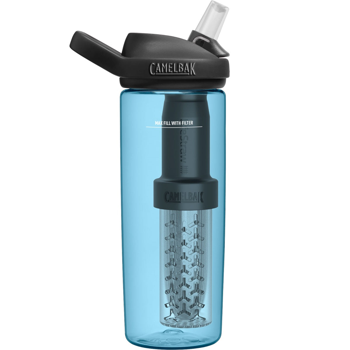 Camelbak Eddy+ 0.6 L Filtered By Lifestraw True Blue