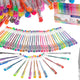 Színes Glitter Gel Toll készlet 50db.
