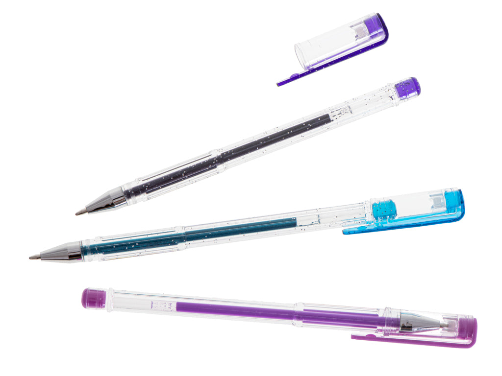 Color Glitter Gel Pens Set Of 50pcs.