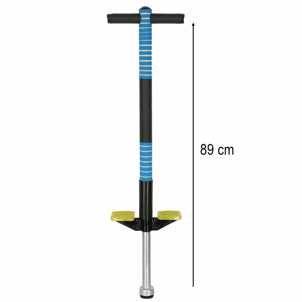 Justerbar Pogo Jumping Bar Blue