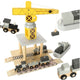 Wooden Crane Crane Seaport + Car Ship