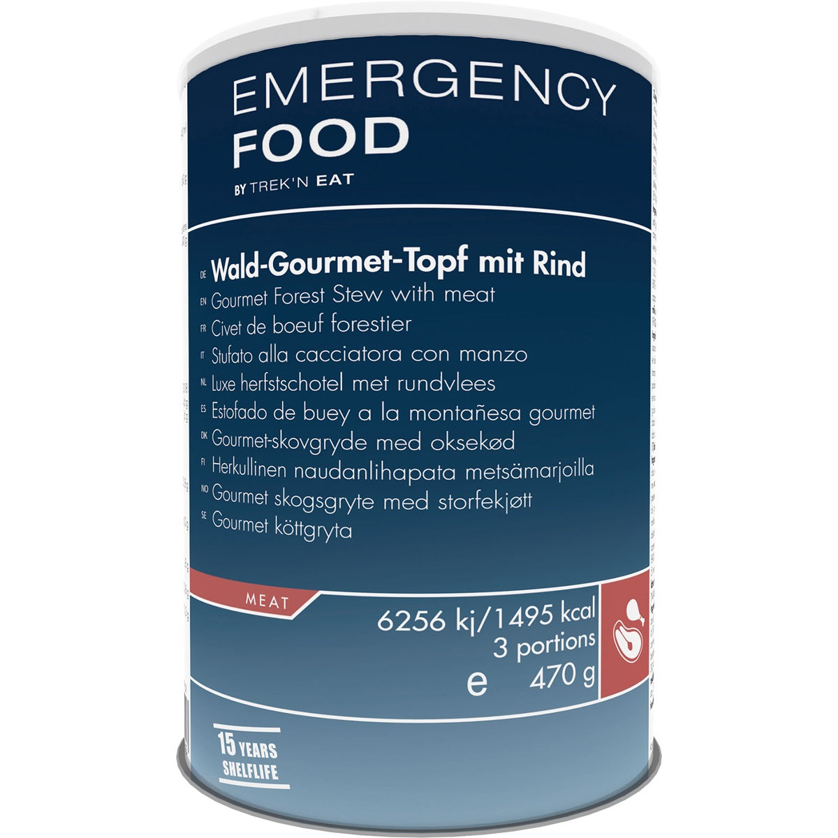 Trek'n Eat Emergency Food Gourmet Forest Stew With Meat