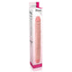 Doppio Real Rapture Double Realistic Ribbed Dildo Flexible