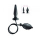 Inflatable Anal Plug Waterproof S 12.3 Cm Black