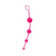 Timeless Jelly Anal Beads Pink 4 Pieces
