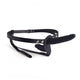 Toyz4lovers Double Dildo Strap Faux Leather Black