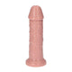 Dildo Anal And Vaginal Stimulation Suction Cup 22 Cm Natural Skin Color Pvc