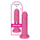 Sansone Dildo Realistic With Suction Cup 25.5 Cm Pink